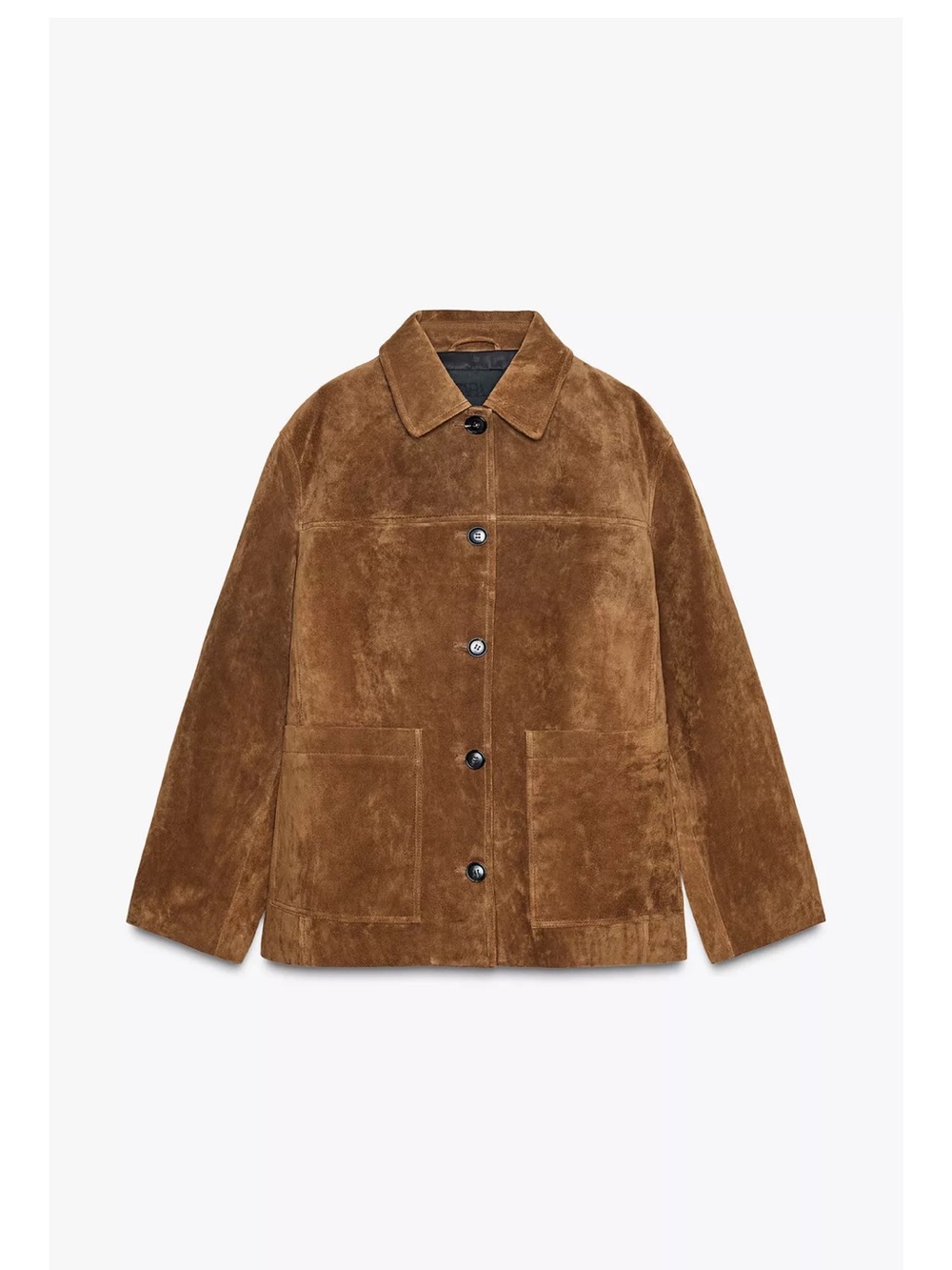 ZW Collection Limited Edition Suede Leather Jacket - Picture 3 of 9
